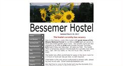 Desktop Screenshot of bessemerhostel.com